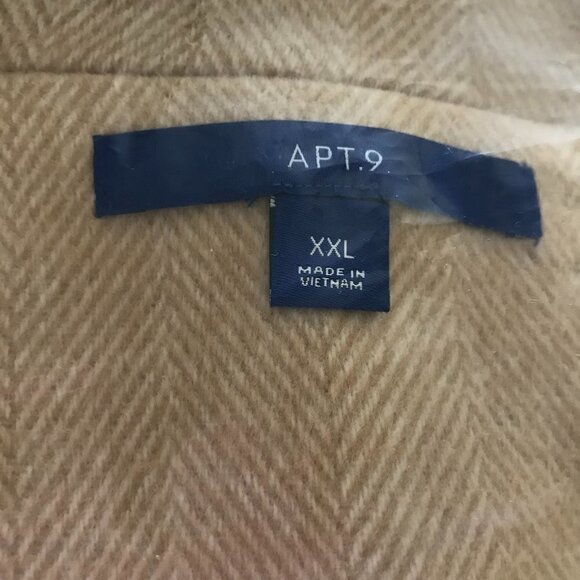 NWT - Women's Apt. 9 Long Topper Coat - Picture 4 of 8